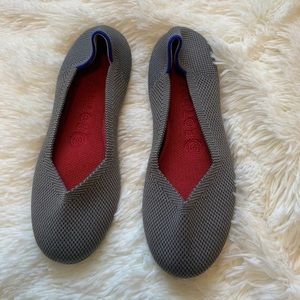 Rothy’s Grey Rounded Toe Flats